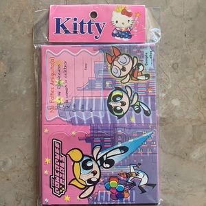 4PCK The Powerpuff Girls Invitation Cards,